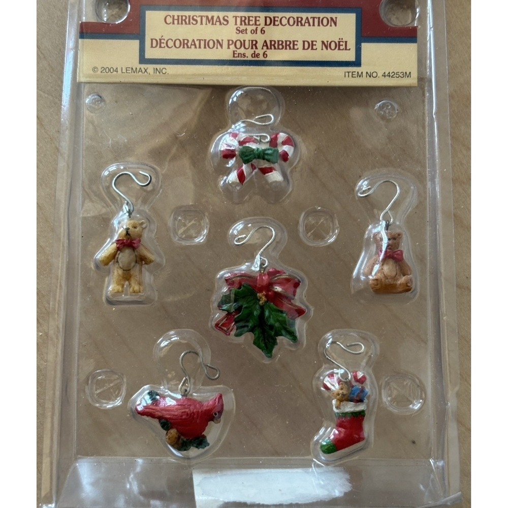 Vtg Lemax Christmas LOT of 12 NIP Village Mountain 29 Tree Victorian Fence Light - Picture 12 of 13